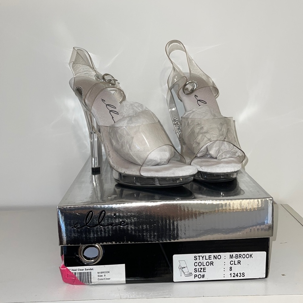 Clear heels for NPC & IFBB SHOWS